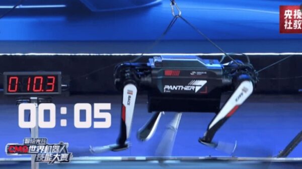 চীনের তৈরি রোবট কুকুর দৌড়াল উসাইন বোল্টের গতিতে!