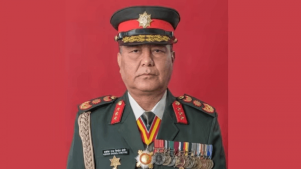 নেপালে অন্তর্বর্তী সরকার গঠনের আলোচনায় প্রেসিডেন্টের বাসভবনে সেনাপ্রধান