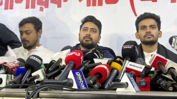 এনসিপির মুখপাত্র হলেন আসিফ মাহমুদ