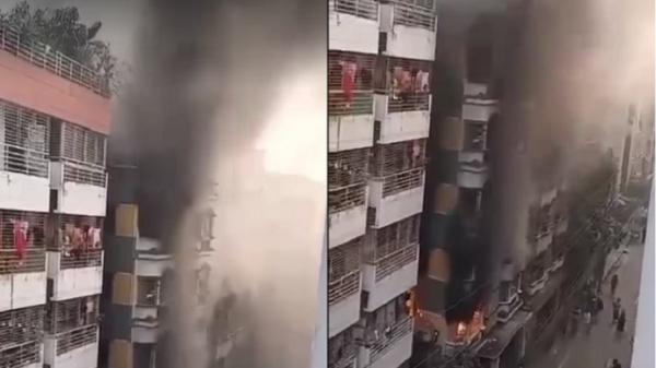 রাজধানীতে বহুতল ভবনে অগ্নিকাণ্ড; নিহত ৩ জন, আহত ১৩